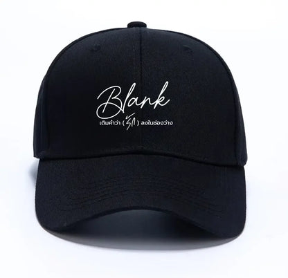 2025 Blank The Series Baseball Cap Hat Women Sun Hip Hop