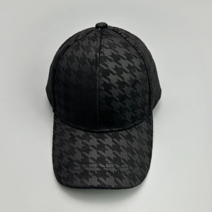 Classical Retro Houndstooth Baseball Hats