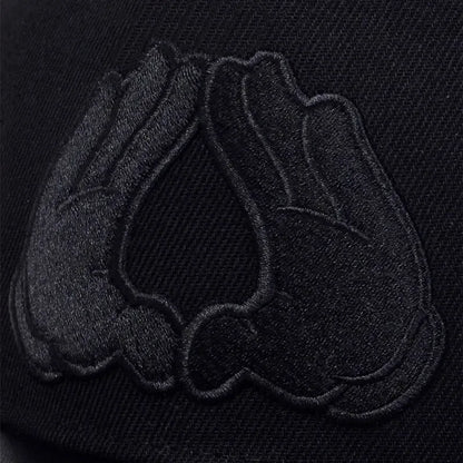 Unisex Hands With Love Embroidery Hip-Hop Hats