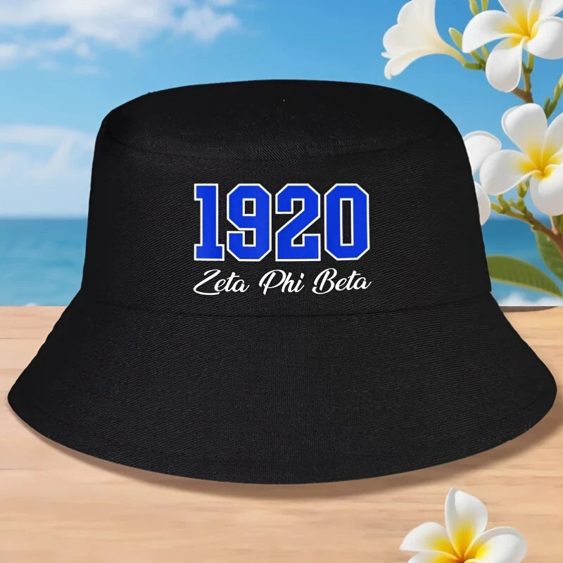 Zeta Phi Beta Sorority Paraphernalia Zeta Phi Beta HBCU(1) Bucket Hat