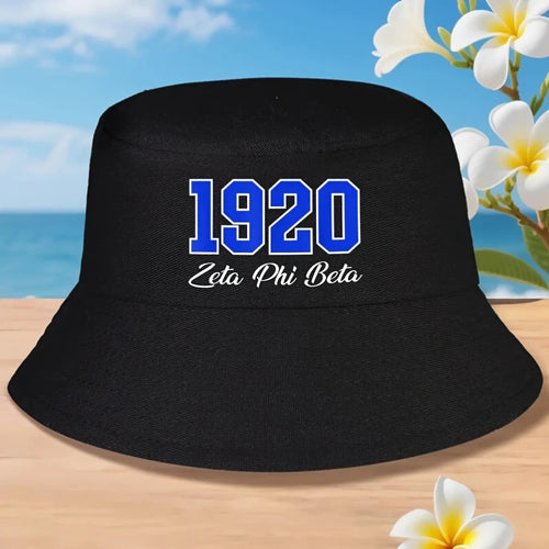 Zeta Phi Beta Sorority Paraphernalia Zeta Phi Beta HBCU(1) Bucket Hat