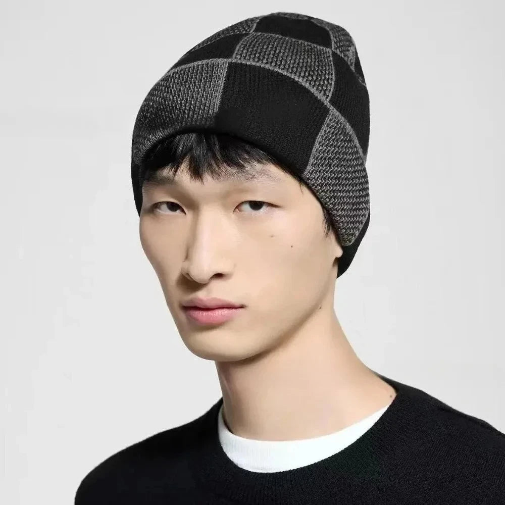 Warm Knitted Hat Winter Outdoor Unisex