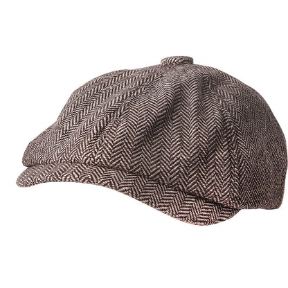 Fashion Spring And Autumn Retro British Style Cap
