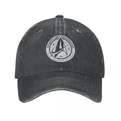 Y2K Stars Treks Baseball Caps Retro Distressed Washed Baseball Hat Men Women