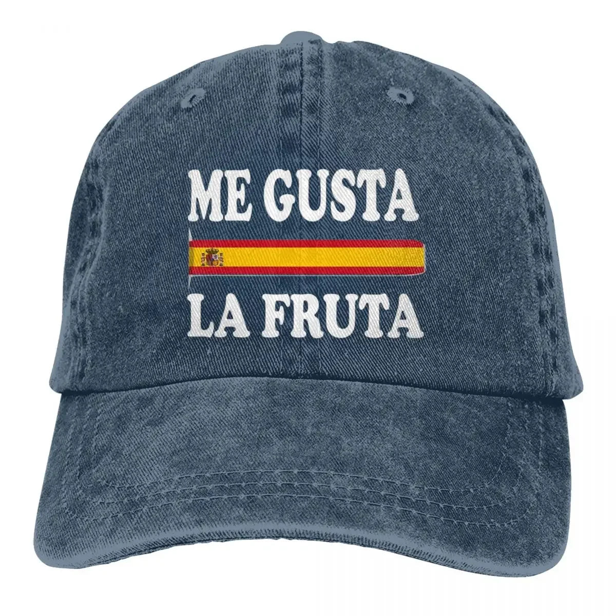 Retro Me Gusta La Fruta Spain Spanish Trucker Hat Men Women