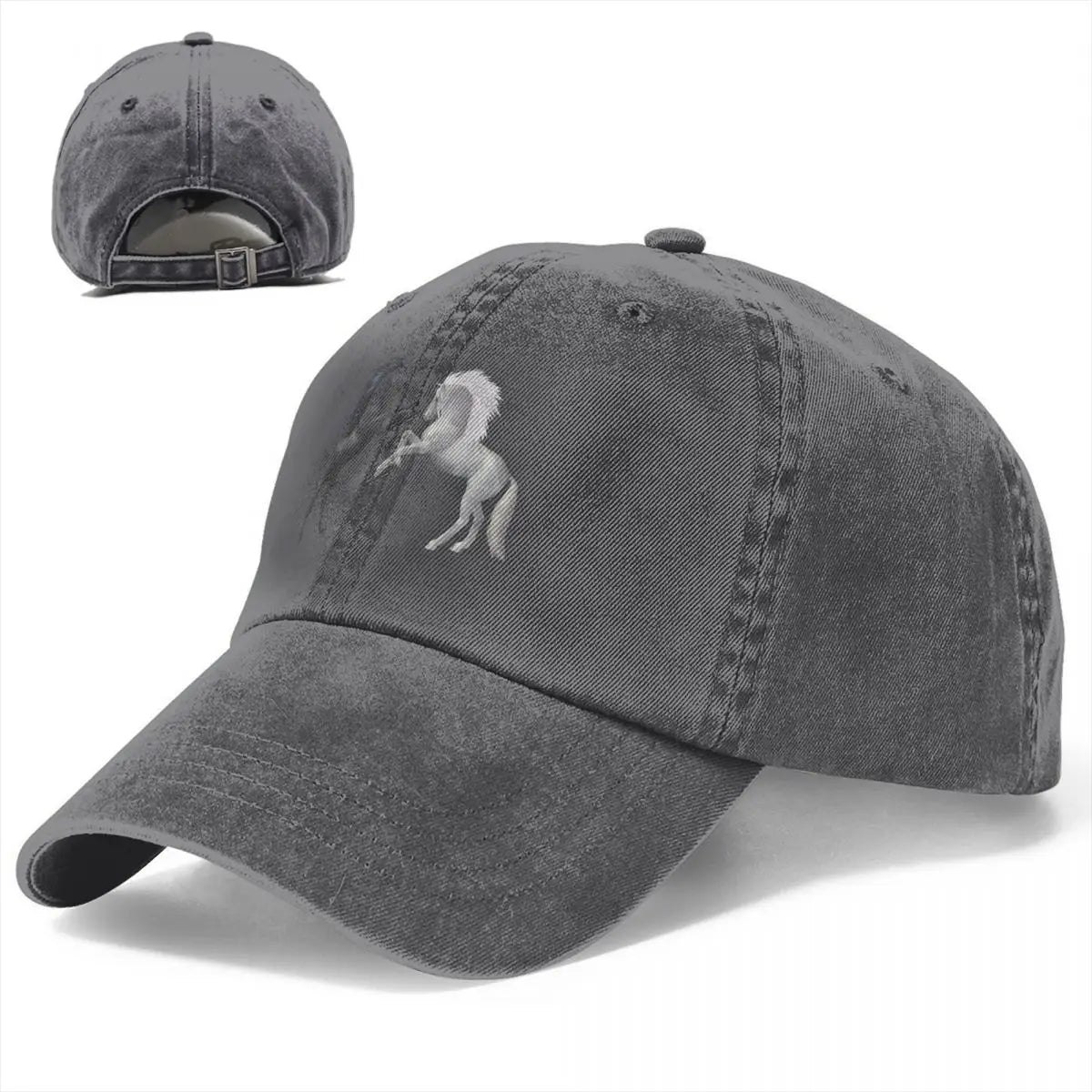 Casual Baseball Cap Men Hats Women Visor Protection Snapback Horse Animal Caps