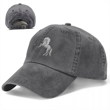 Casual Baseball Cap Men Hats Women Visor Protection Snapback Horse Animal Caps
