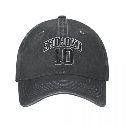 Retro Shohoku Slam Dunk Anime Cartoon Baseball Caps Men Women