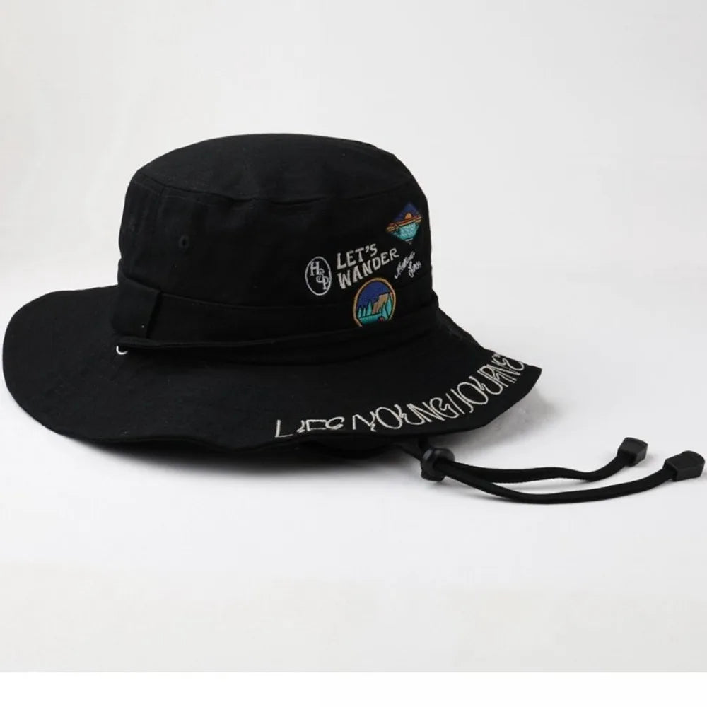 Fisherman Hat Women Men Foldable Waterproof Summer Bucket Hat