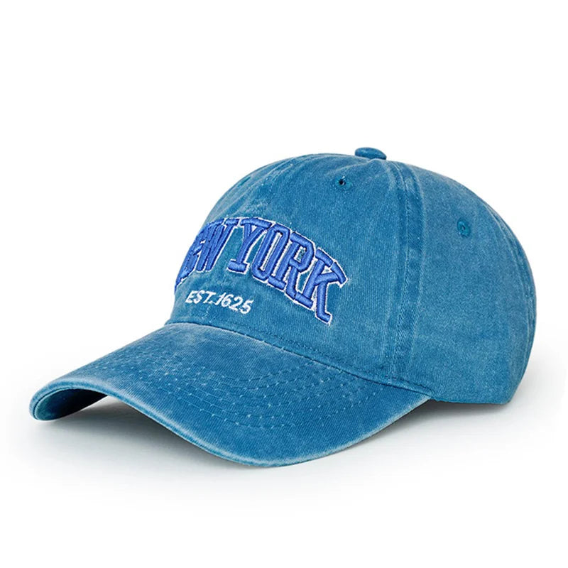 Fashion New York 1625 Embroidery Baseball Caps Adult Sun Hats Hip Hop Hat Sports Caps
