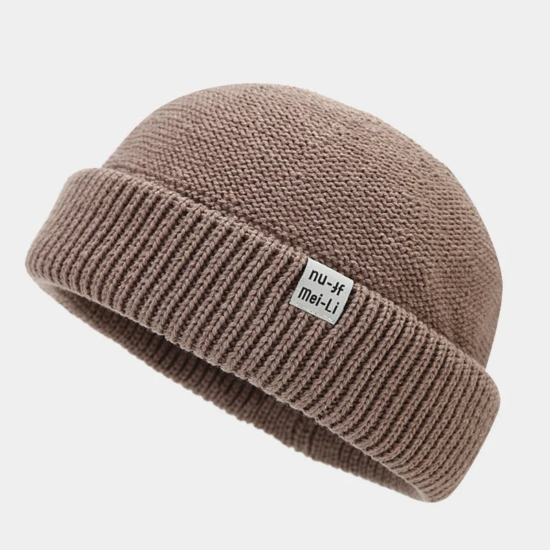 Hip Hop Beanie Knitted Hat Men Fashion Skullcap Autumn Women
