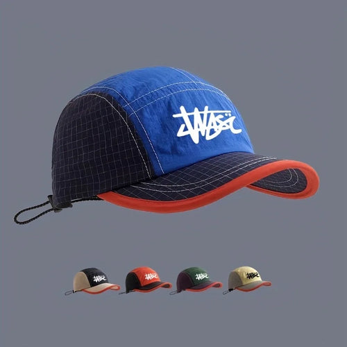 American Retro Patchwork Baseball Cap