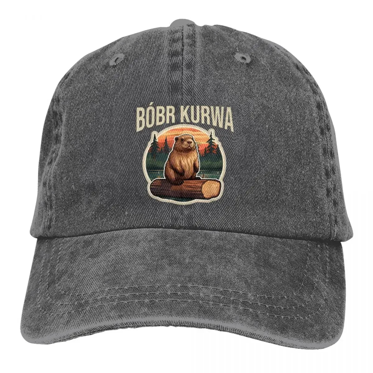 Bobr Kurwa Bober Beaver Bobr Baseball Cap
