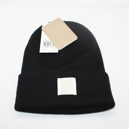Multicolored Label Embroidery Workwear Woolen Hats Men Outdoor Keep Warm Cap