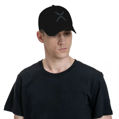 Crypto Logo Stocks Investor Baseball Cap Hat ManSports Cap Hats Woman Men's