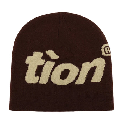 Y2k Letter Butter Knit Hats Skullies Beanies Autumn Winter Warm Hat