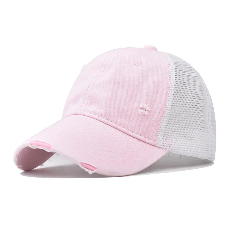 Distressed Baseball Cap Dad Hats For Men Women Vintage