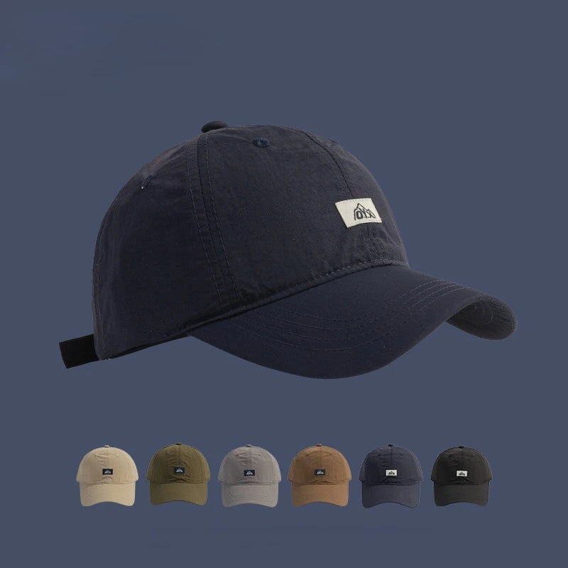 Men's Summer Quick Dry Outdoor Sports Sunade Thin Ort Brim Baseball Cap