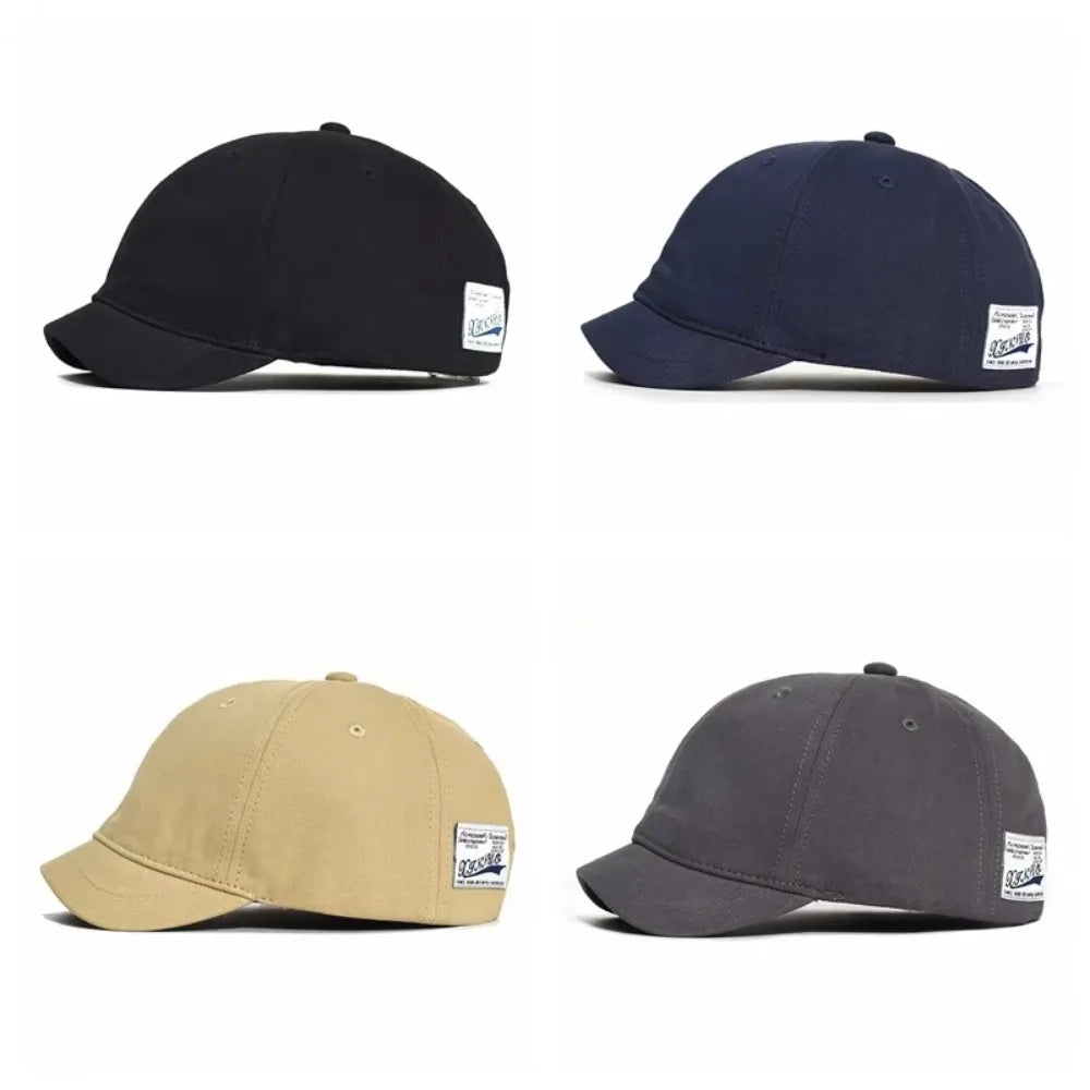 Vintage Short Brim Baseball Cap