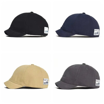 Vintage Short Brim Baseball Cap