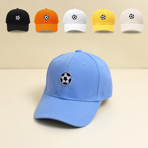 Children's Soccer Patterned Baseball Cap