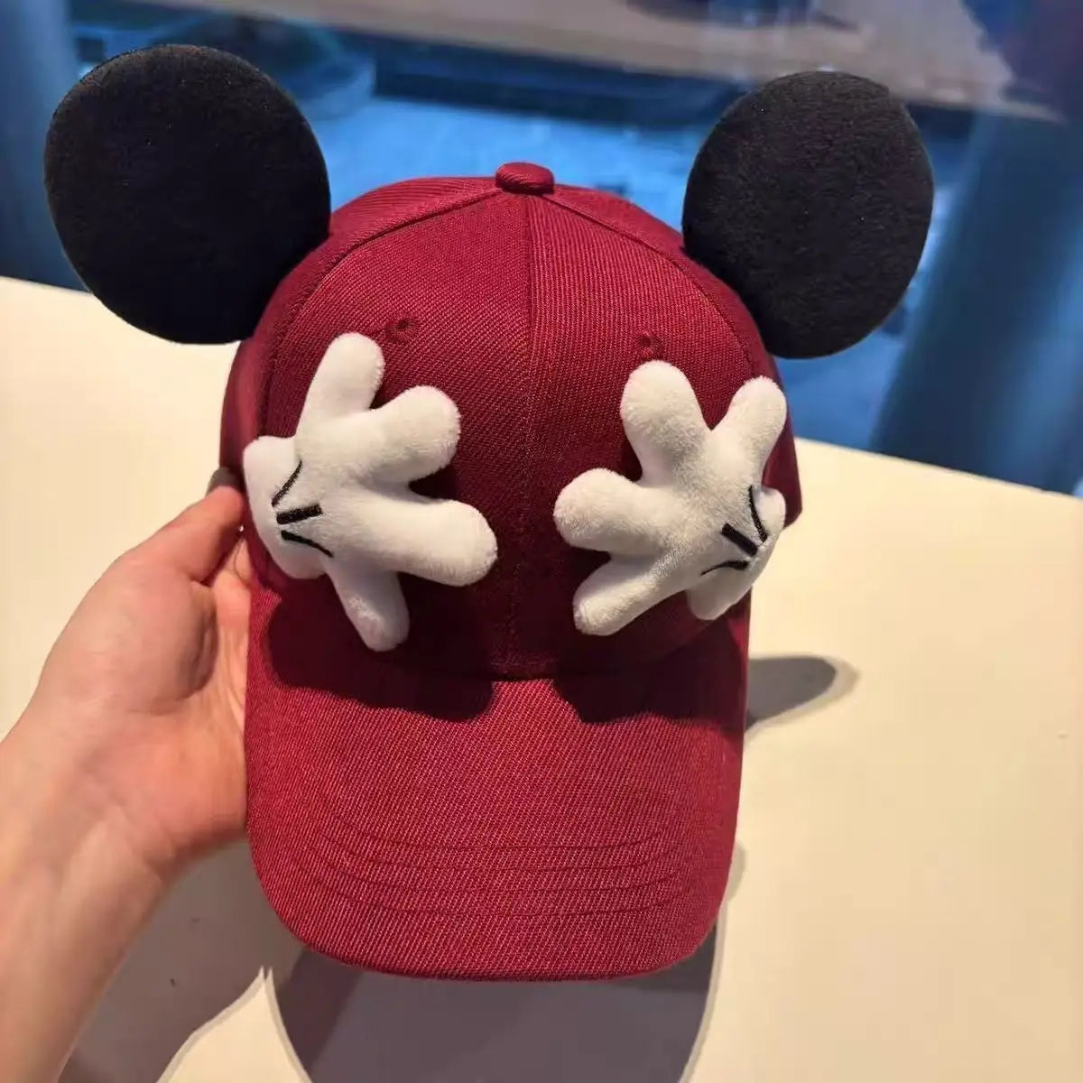 Parent-child Matching Set Cute Mouse Ear Baseball Cap  Children's Teens Adults Cartoon