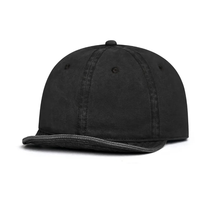 New Washed Old Craft Retro Short-Brim Baseball Caps