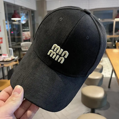 Korean Version High-quality Hard-top Baseball Cap Women Men