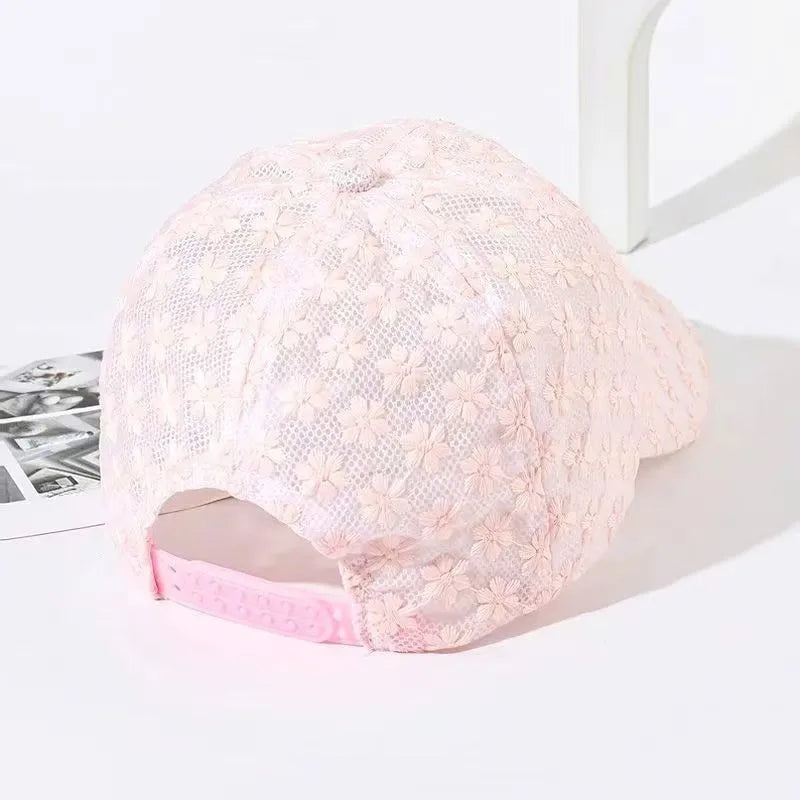 New Lace Women's Thin Baseball Women Hat