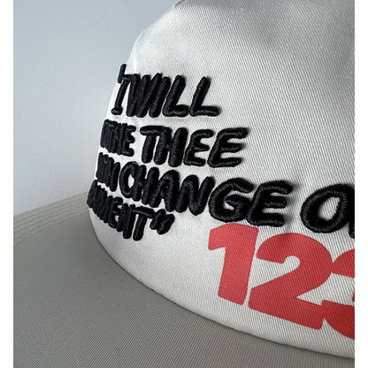 Top Quality RRR123 Embroidery Letter Printing Casual Sports Caps Snapback Cap
