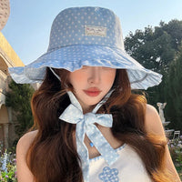 Sky Blue Polka Dot