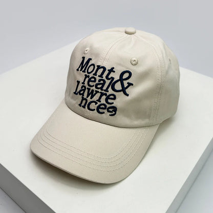 Men Women Korean Letter Embroidery Baseball Hats