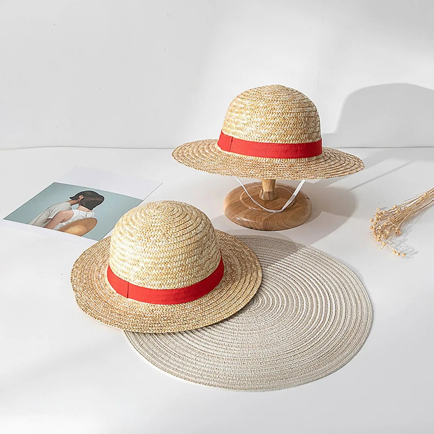 Luffy Straw Hat Anime Luffy Cosplay Hat Luffy Performance Props Costume Party