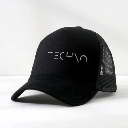Techno Music Minimalist Design Baseball Cap