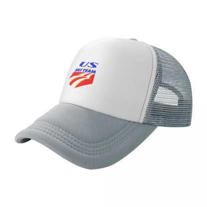 New US Ski Team Baseball Cap Hip Hop Hat Luxury Brand Woman Men's