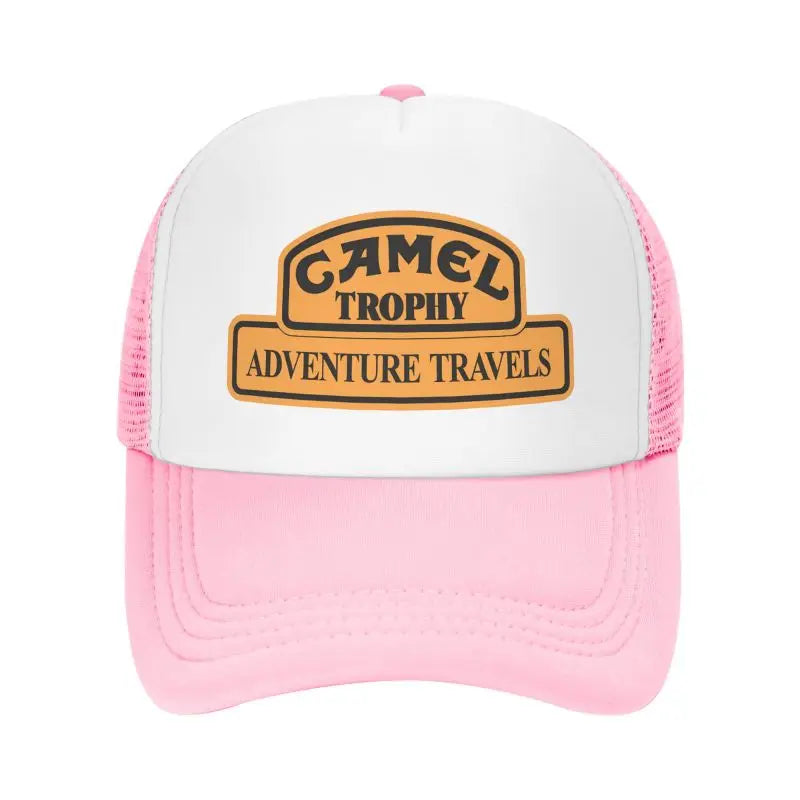 Camel Trophy Racing Print Mesh Baseball Cap Unisex Summer