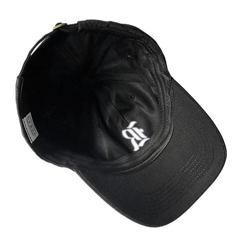 Old English Letter A-Z Embroider Baseball Cap For Men Women