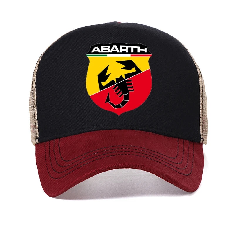 Abarth Baseball Cap Fashion summer Cool Abarth Caps Men