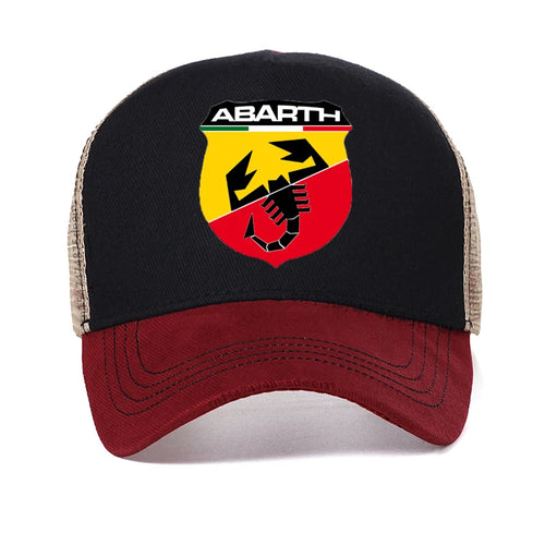 Abarth Baseball Cap Fashion summer Cool Abarth Caps Men