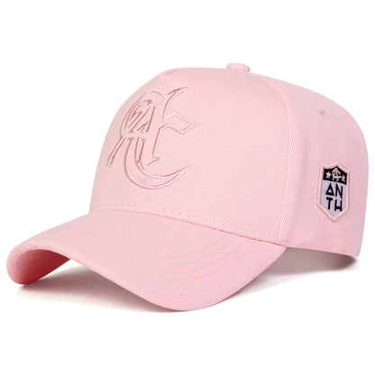 Unisex AC Letter Embroidery Baseball Caps Spring Autumn