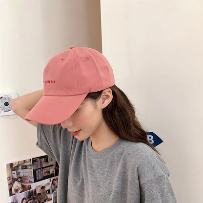 Summer Baseball Cap Women Men Letter CHALLENGE Trucker Hat Hip Hop Snapback Caps Outdoor Sun Hat