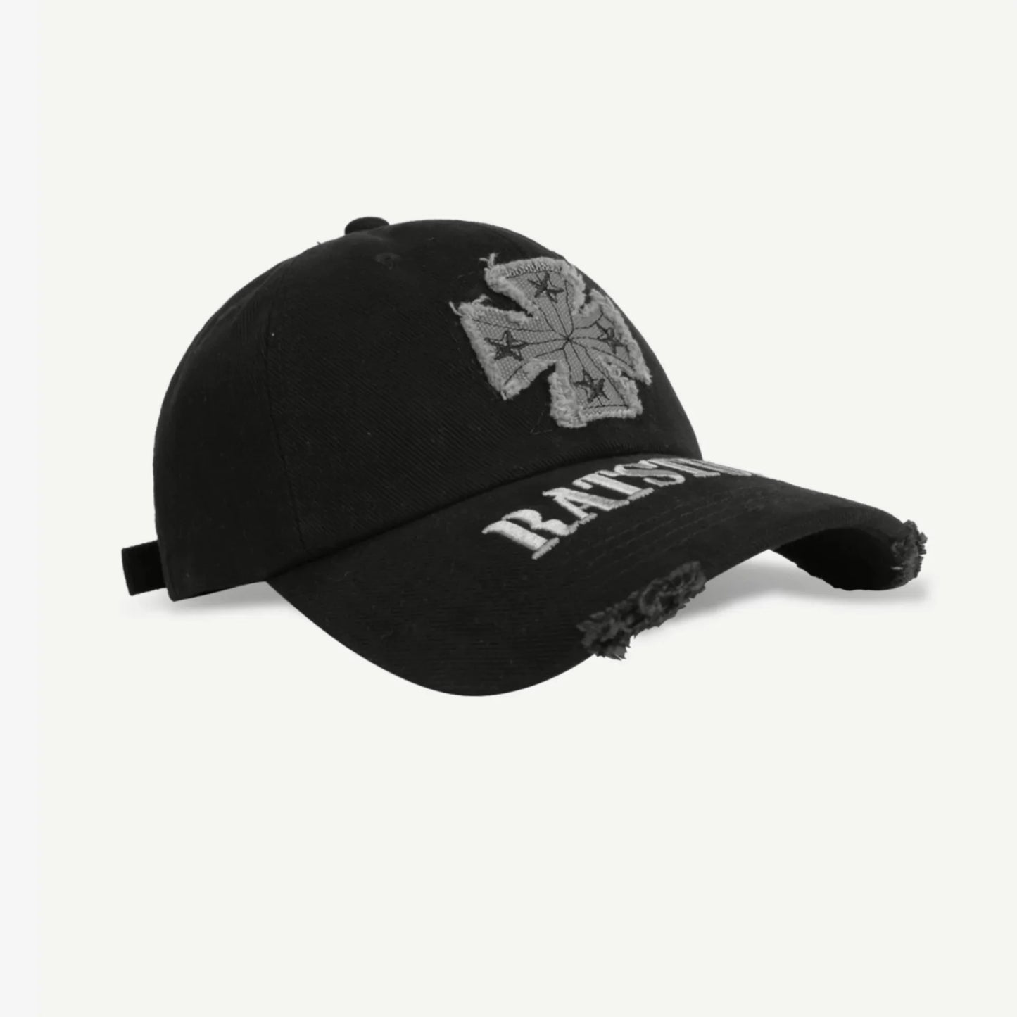 Retro Street Trendy Baseball Cap Female Embroidery Letters