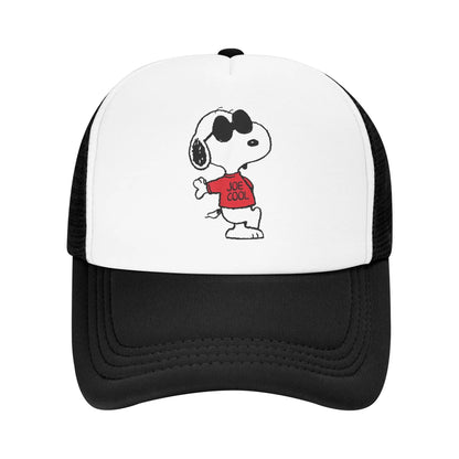 Snoopy Beagle Scouts Adult Outdoor Cartoon Mesh Baseball Cap Summer