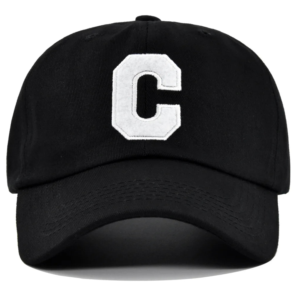 Baseball Cap Unisex C Letter Summer