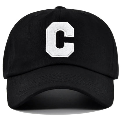 Baseball Cap Unisex C Letter Summer