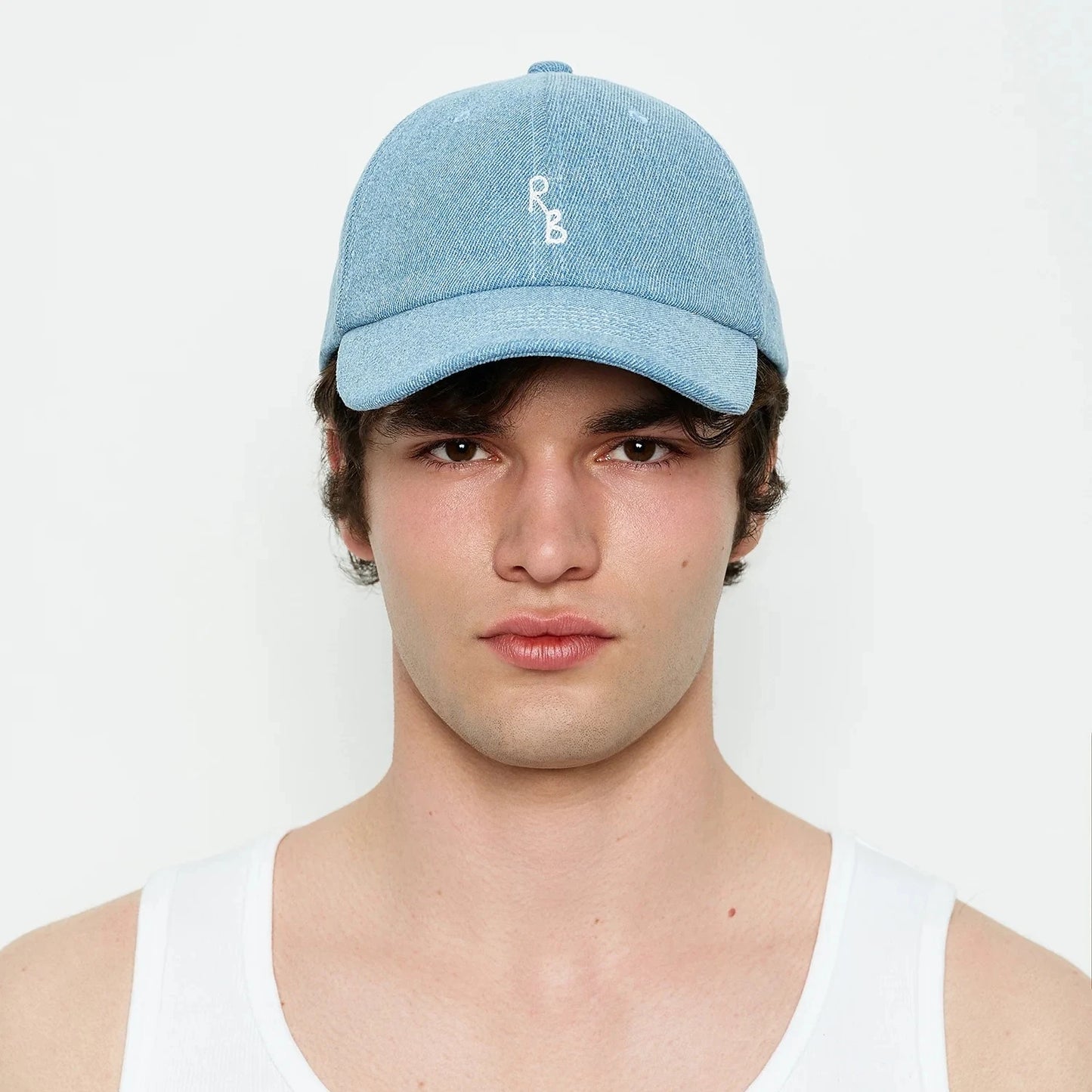 New Arrival Unisex Letter Embroidered Denim Baseball Cap