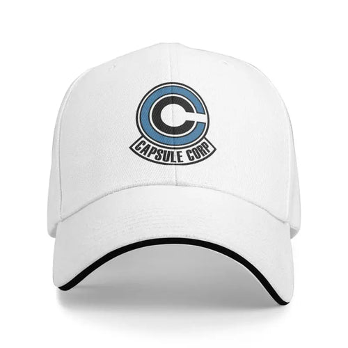 Capsule Corp Print Baseball Cap Daily Casual Sandwich Cap