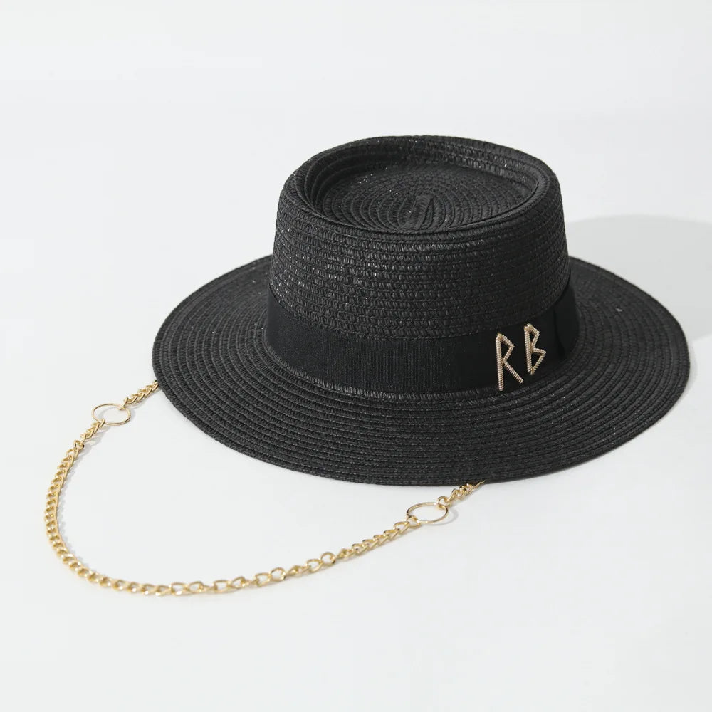 Elegant Ladies Party Dress Hats Travel Beach Sun Hat