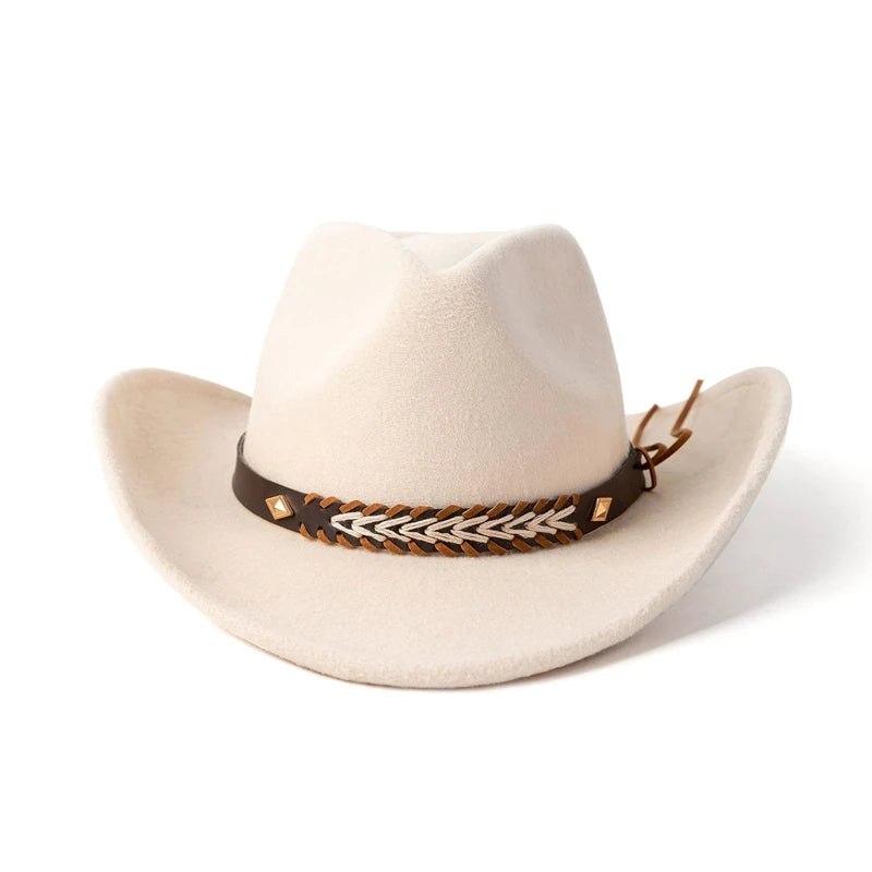 Stylish Wide Brim Straw Hat For Women Men Summer Beach Sun Hat