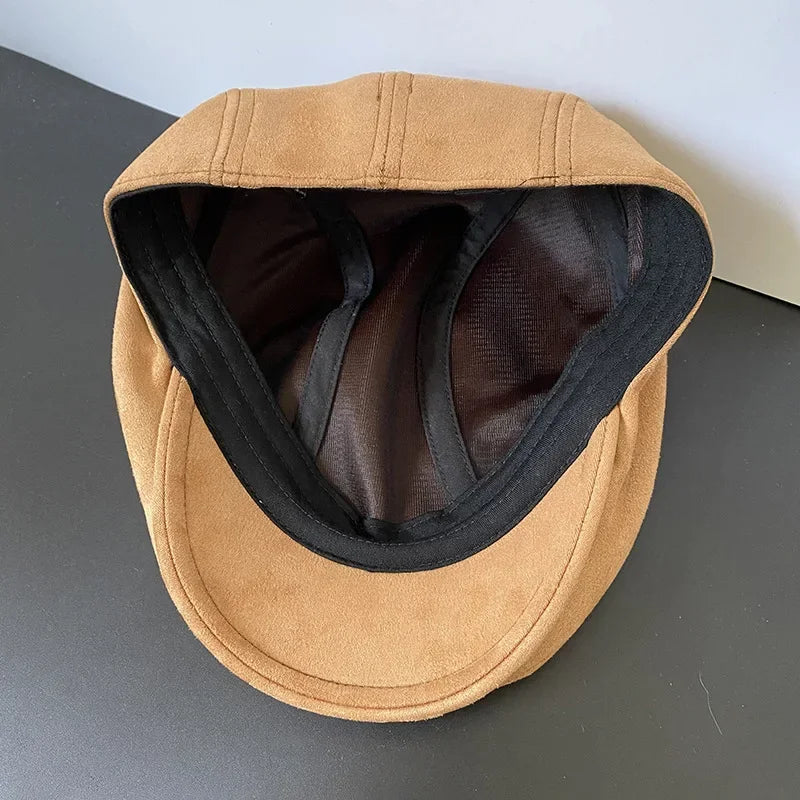 2024 Casual Suede Autumn Winter Beret